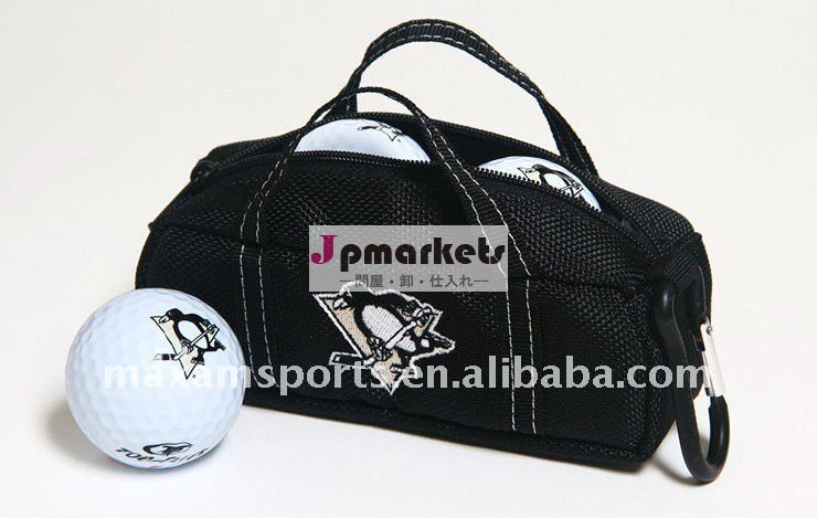 米国のホッケーの球は、ゴルフ・ボール袋に入れる袋に入れる。小型ホッケー袋問屋・仕入れ・卸・卸売り