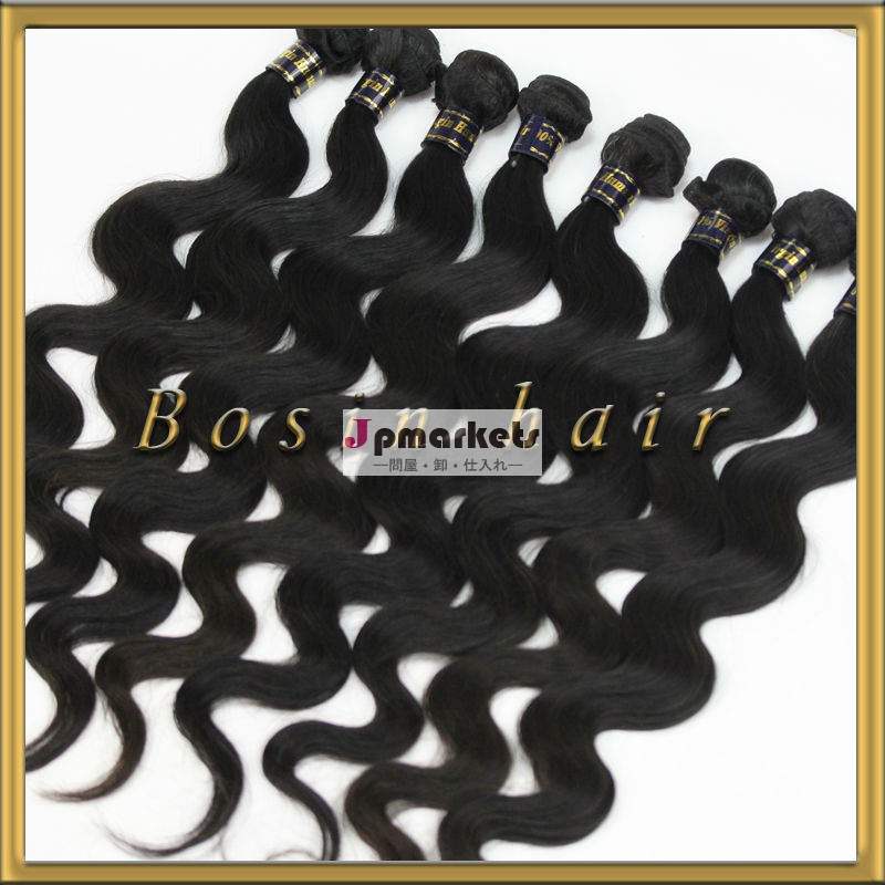 2014年熱い販売の様々なスタイル5aグレードブラジルの人間の毛髪安い100/インドの/ペルーの/安いマレーシアの髪問屋・仕入れ・卸・卸売り