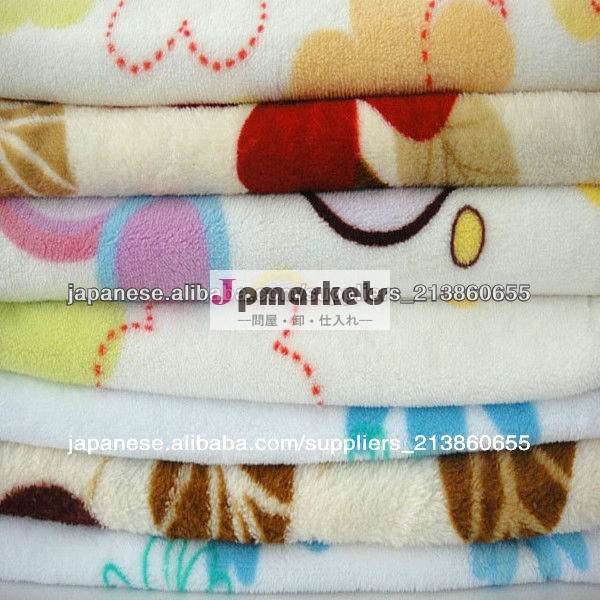 Hot selling 100%polyester printted coral fleece blanket問屋・仕入れ・卸・卸売り