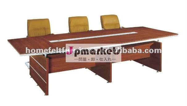 良い品質レッドマホガニー木製オフィス会議用テーブルの設計( 12mt85)問屋・仕入れ・卸・卸売り