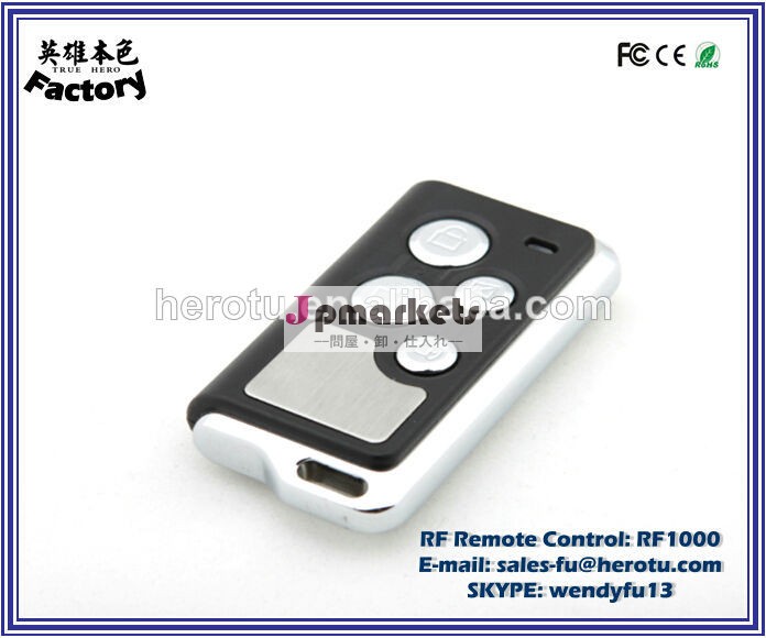 Rf1000315からmhzから433mhzのローリングsomfy4chanal/ホッピングコードキーチェーン/keylogrfリモートトランスミッタ問屋・仕入れ・卸・卸売り