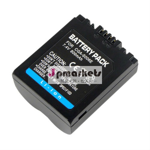 新しいカメラパナソニック用バッテリーcga-s006edmw-bma7dmc-fz18dmc-fz28dmc-fz8問屋・仕入れ・卸・卸売り
