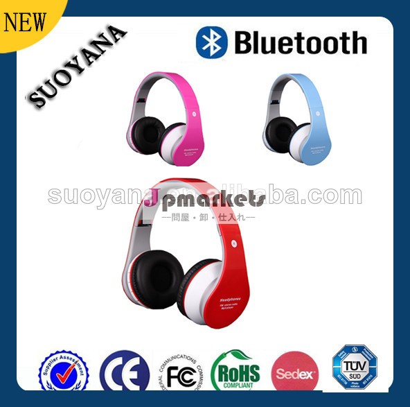 新しいスタイル2014年ワイヤレスbluetoothヘッドフォンとtffm付き問屋・仕入れ・卸・卸売り