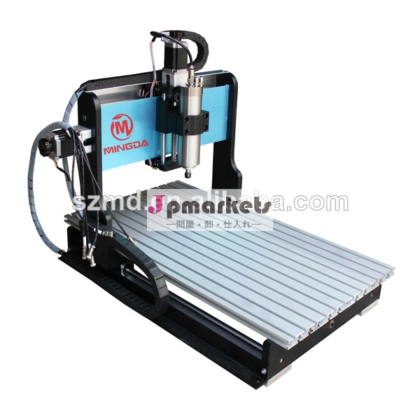 ミニcnc彫刻機2014年mingdacnc-60401500w3または4軸水冷金属加工cnc彫刻機問屋・仕入れ・卸・卸売り