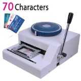 真新しい100％70- 文字マニュアルpvcidのクレジットカード点字印刷機、 pvcカードプリンタ機問屋・仕入れ・卸・卸売り