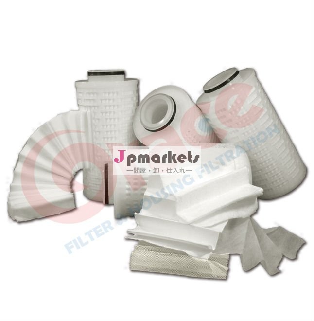 7g- 高流量tft-lcdウェットプロセス水フィルターカートリッジ( pp、 pes、 ptfe、 sus316、 sus316l)問屋・仕入れ・卸・卸売り