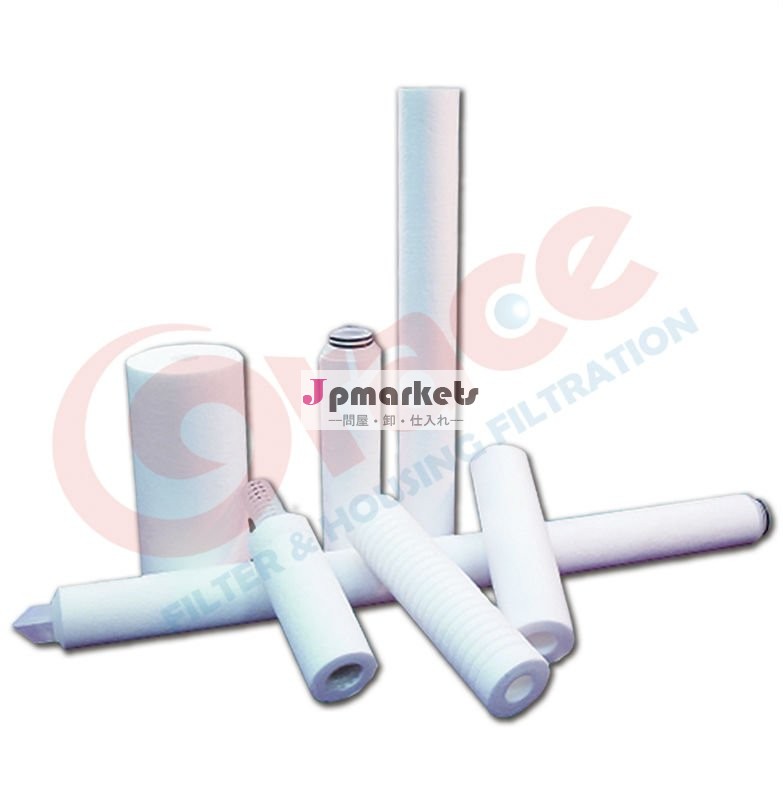 PP Melt Blown Water Filter Cartridge for Plating Solutions, Pre RO/DI, Chemicals, Petrochemical Process問屋・仕入れ・卸・卸売り