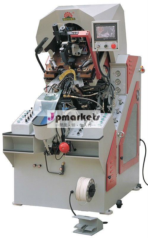 Qf- 838da( ma) qifengシューズ- は機械を作るのつま先持続的なマシン問屋・仕入れ・卸・卸売り