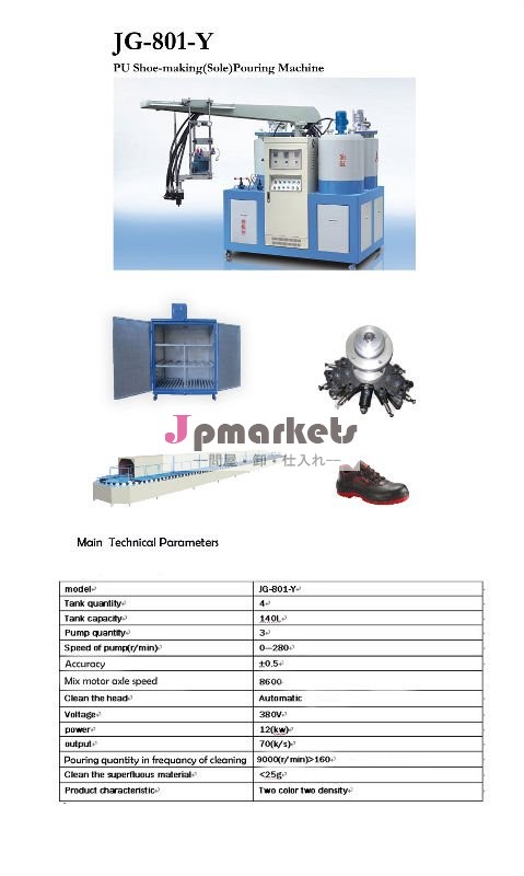 Jg-801-yシュー注ぐ機械問屋・仕入れ・卸・卸売り