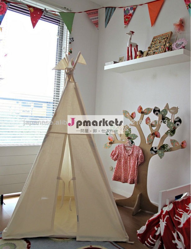 Cotton canvas kids teepee tents /indian tent / kids princess house問屋・仕入れ・卸・卸売り