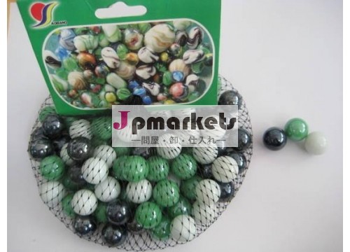 ガラス大理石ボール16mm付きメッシュ袋に、 ヘッダーのカード問屋・仕入れ・卸・卸売り