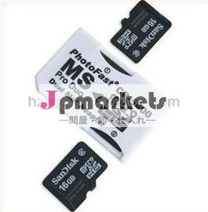 高速フォトcr-5400激安マイクロsdタスクフォースメモリースティックにmsproデュオアダプターpspのカードスロットデュアル2問屋・仕入れ・卸・卸売り