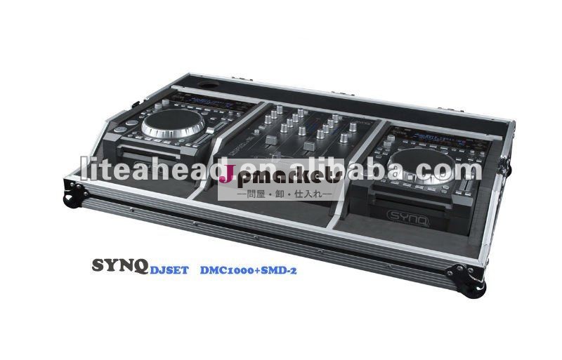 組み合わせのセットコンパクトなポータブルdj用cd/mp3usbプレーヤーdmc- 1000+smd- 2問屋・仕入れ・卸・卸売り