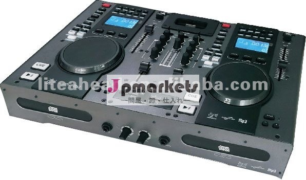二重CDプレーヤーサポートIPod DJはSSCD212 IPODを制御する問屋・仕入れ・卸・卸売り