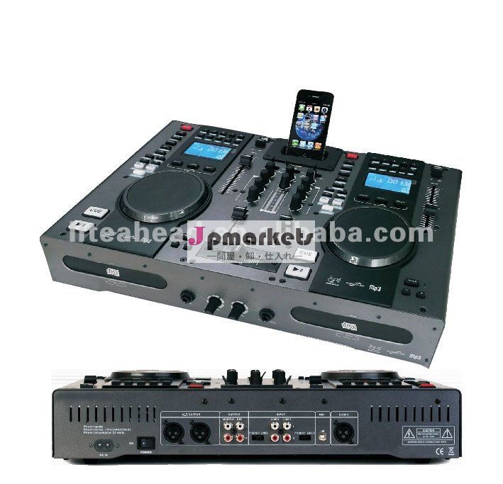 二重CDプレーヤーサポートIPod DJはSSCD212IPODを制御する問屋・仕入れ・卸・卸売り