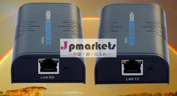 HDMI Extender over single CAT5e/6,upto 120m,support TCP/IP問屋・仕入れ・卸・卸売り