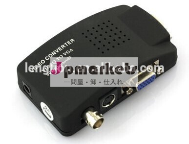 一般的なcctvカメラbncs- ビデオvgaラップトップコンピュータにpcのvgaモニターコンバータアダプタボックス問屋・仕入れ・卸・卸売り