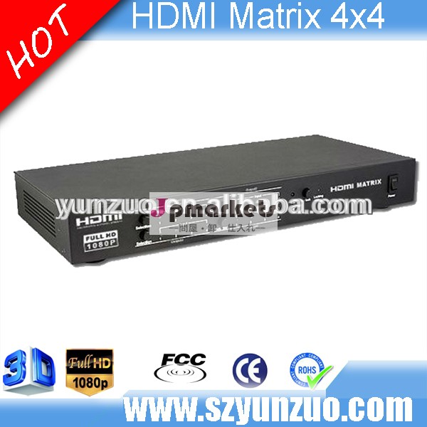 高分解能hdmiavマトリックスhdcp4x4の中国製問屋・仕入れ・卸・卸売り