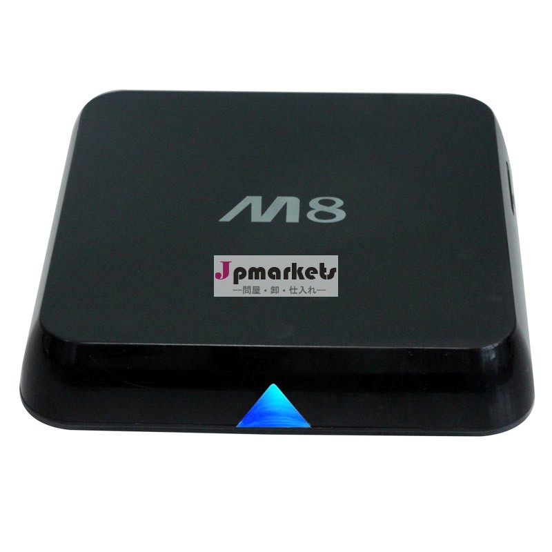 クアッドコアs802m8amlogicgoogleのアンドロイドスマートtvボックス4.42g/8gmali4504kxbmcをgpuhdmiメディアプレーヤー問屋・仕入れ・卸・卸売り