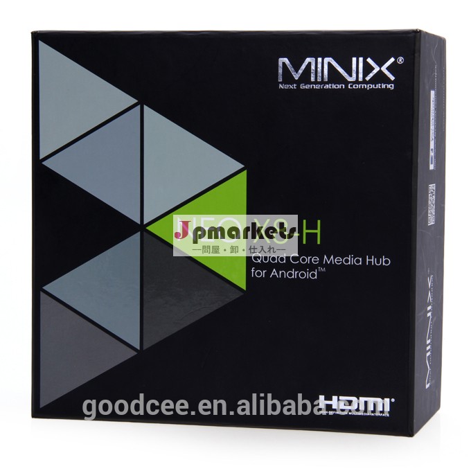 安いネオminixx8-h4.4s802クアッドコアのandriodamlogicテレビボックス2.0ghzの2gラム16gフラッシュブルートゥースリモコン付x8h4k*2kminix問屋・仕入れ・卸・卸売り