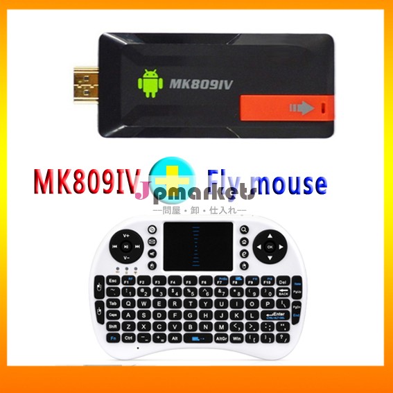 クアッドコアrk3188mk809iv4.2. 22gb16gbbluetoothのアンドロイドwifiグーグルtvプレーヤーhdmi+flyi8マウス問屋・仕入れ・卸・卸売り
