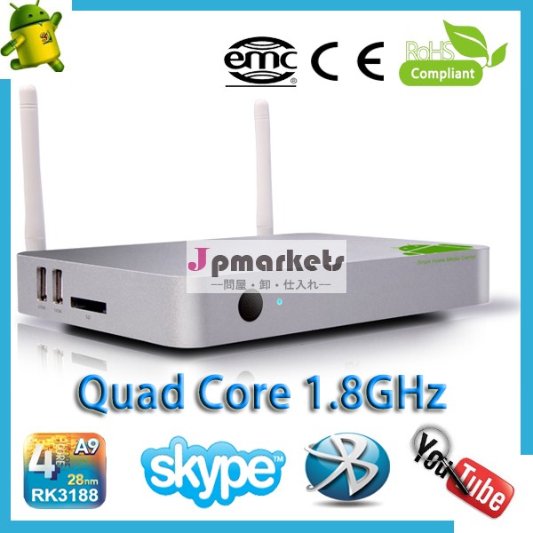 皮質a9rk3188xbmcをhdクアッドコアアンドロイドテレビボックスdvb-thd1080pdvb-s2intergratedされた再生問屋・仕入れ・卸・卸売り