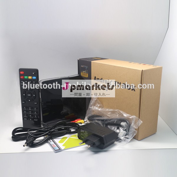 クアッドコアs8052014年amlogicアンドロイドテレビボックス4.4.28gb+リモコン問屋・仕入れ・卸・卸売り
