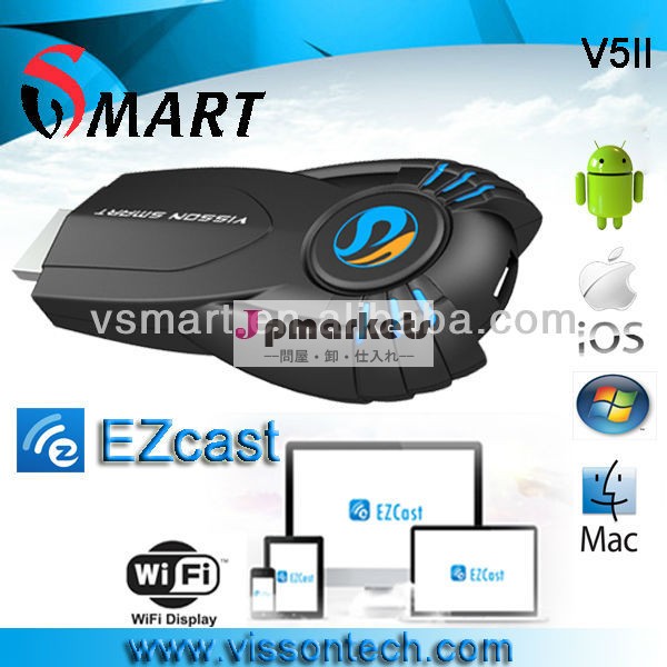 市場に新しい2013ezcastmircastwifihdmitvのドングル、 dlna、 オンエア問屋・仕入れ・卸・卸売り
