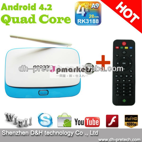 売れ筋2013xbmcをフルhdアンドロイドwifi4.2rk3188クアルコアクラウドgoogleテレビスティック問屋・仕入れ・卸・卸売り