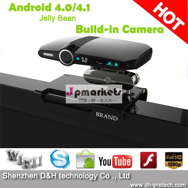 Tvのドングルアンドロイド4/box/スティックミニpcスマートテレビhdmiカメラ5mp/スカイプ問屋・仕入れ・卸・卸売り