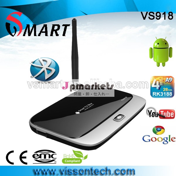 クアッドコアなrockchipvsmart31882gb/8gblegoocs918ブルートゥース無線lanアンドロイドテレビボックス問屋・仕入れ・卸・卸売り