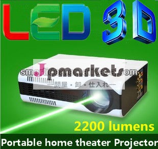 高品質! 2200ルーメンledプロジェクター液晶プロジェクターポータブルマルチメディアデジタルビデオミニプロジェクター問屋・仕入れ・卸・卸売り
