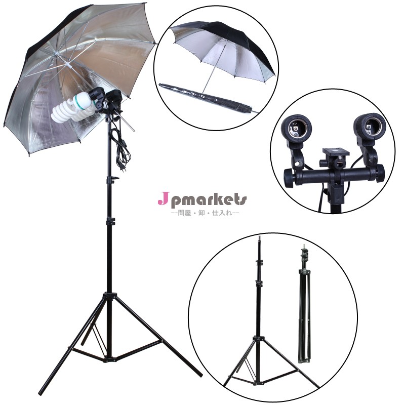 新しいフォトスタジオライトスタンドフラッシュ傘b- マウントセット- 卸小売・akt014問屋・仕入れ・卸・卸売り