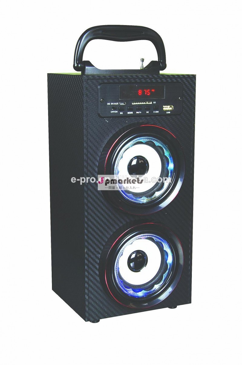 多機能ミニ2014年デジタル音楽fmラジオ付きスピーカーボックス、 tf/usb再生問屋・仕入れ・卸・卸売り
