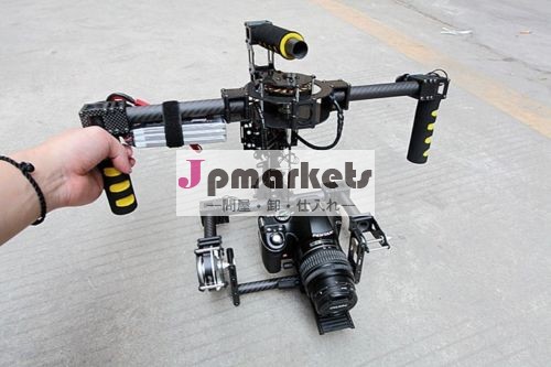 新しいfirmcam3- 軸カーボンブラシレスデジタル一眼レフカメラジンバルhandle/steadycamマウント安定化問屋・仕入れ・卸・卸売り