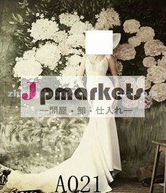 高品質作らカスタマイズ-i n- 中国モスリン背景の写真スタジオ用背景結婚式の写真( a021)問屋・仕入れ・卸・卸売り