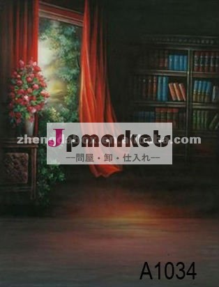 高品質作らカスタマイズ- in- 中国モスリン背景の写真スタジオ用背景結婚式の写真( a1034)問屋・仕入れ・卸・卸売り