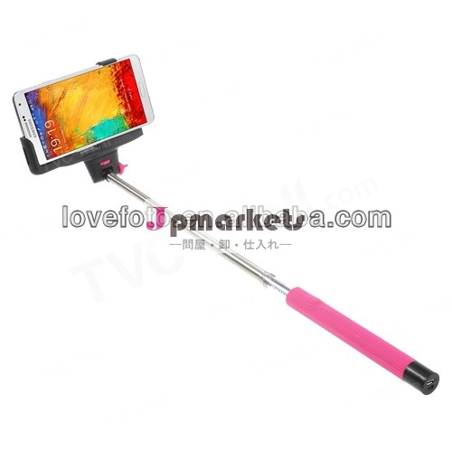 スマートフォン、 伸縮ハンドヘルドブルートゥースiphone用一脚/アンドロイド問屋・仕入れ・卸・卸売り