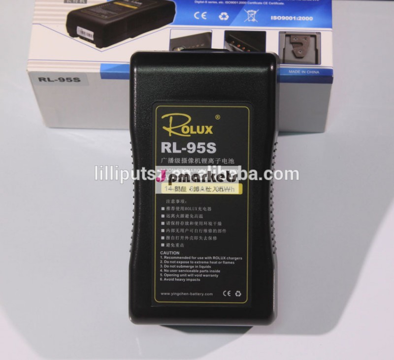 Roluxrl-95s95whのためのvマウントバッテリービデオカメラ問屋・仕入れ・卸・卸売り