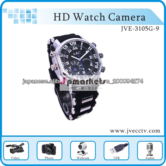 JVE-3105G-9HD腕時計カメラ 720P腕時計カメラ問屋・仕入れ・卸・卸売り
