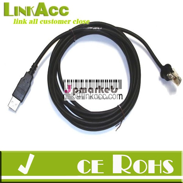 Linkacc- sy17oem6フィートコイルusbケーブルmetrologic社のms7120ms9520ms9540ms169054235b-n-3問屋・仕入れ・卸・卸売り