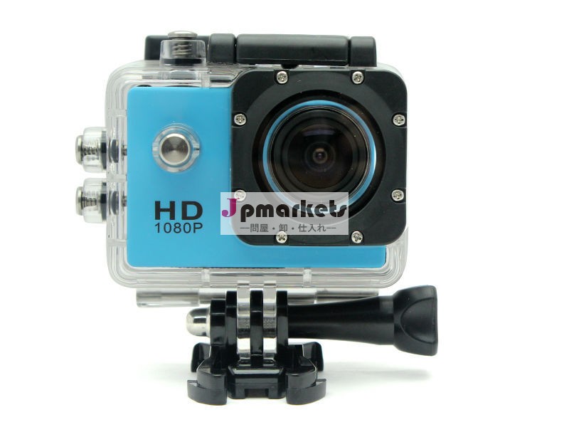 青い色12mpフルhd1080p自転車ヘルメットスポーツdvアクションsj4000防水車のカメラ問屋・仕入れ・卸・卸売り