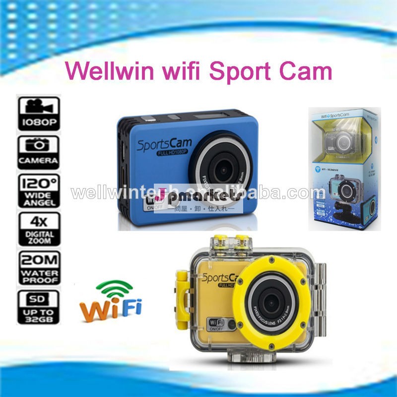 1080wifihdのヘルメットバイクのカメラ防水スポーツアクションカムカムコーダdvr問屋・仕入れ・卸・卸売り