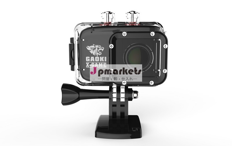 トップ販売製品品質goprogaokix- ゲームは、 フルhd防水スポーツのヘルメットの1080p4xデジタルズーム付きカメラ問屋・仕入れ・卸・卸売り