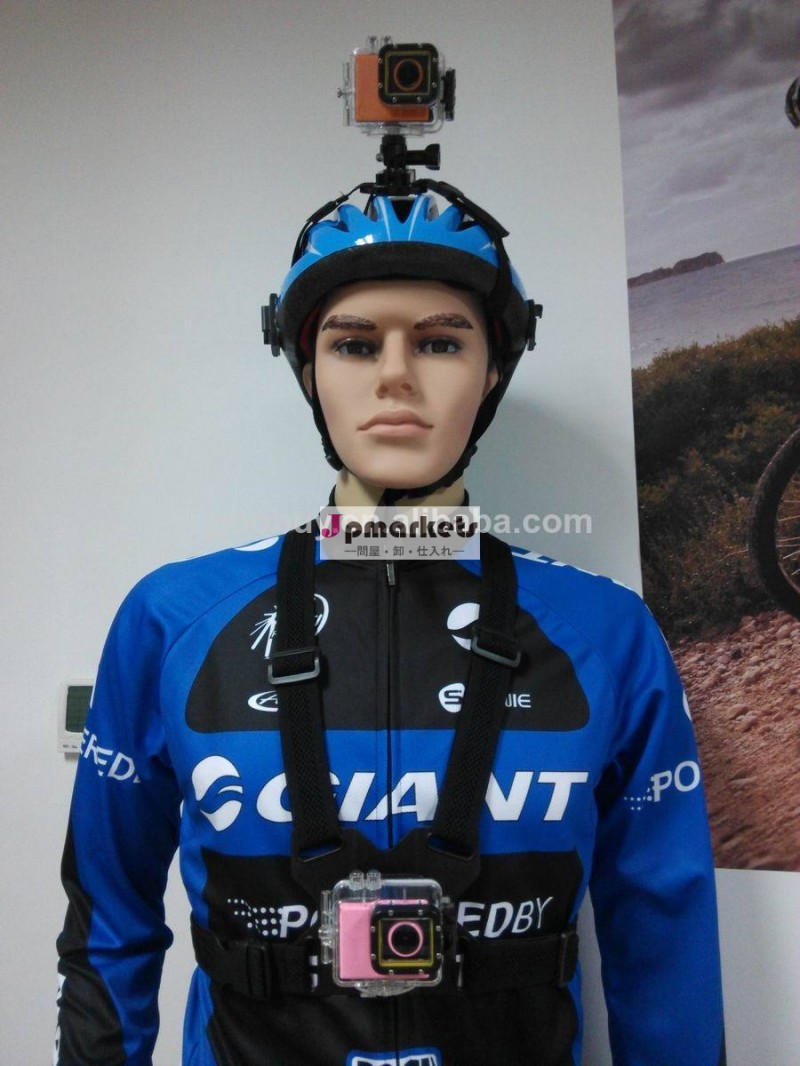 新製品水中2014年60m1080pgoproヘルメットのスポーツアクションカメラ、 より良い選択とhero3goproカメラよりも安い問屋・仕入れ・卸・卸売り