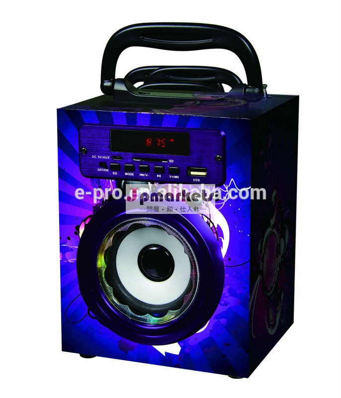最高品質のポータブル2014年ステレオミニデジタルスピーカーシステムでam/fm/tf/遠隔無線制御問屋・仕入れ・卸・卸売り