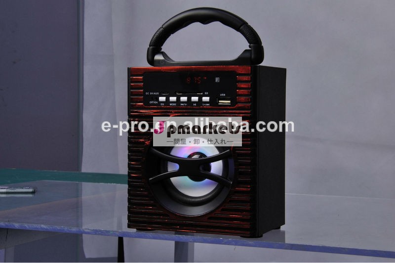 ミニ木製のデジタル2014年fmラジオ付きスピーカー、 am/fm、 tf/usb再生問屋・仕入れ・卸・卸売り