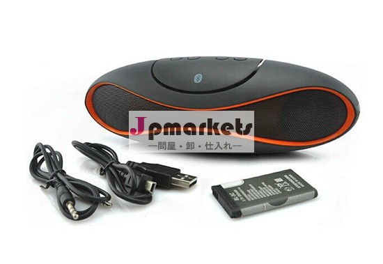 ブティックqfxtf/aux/usb/fmブルートゥーススピーカー付き充電式建て- マイクポータブルmp3とリテールボックス問屋・仕入れ・卸・卸売り