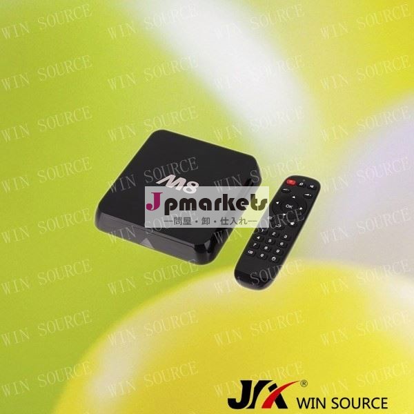 V- スピード4kウルトラhdテレビamlogics802xbmcをクアッドコアm8m8ボックスアンドロイドテレビボックス問屋・仕入れ・卸・卸売り