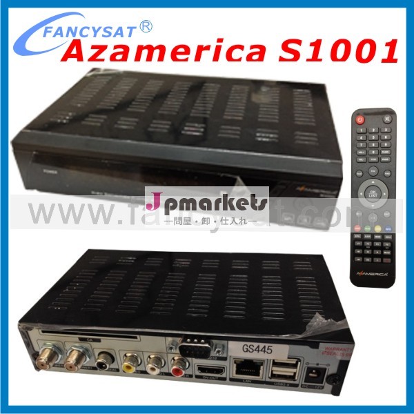 デジタル衛星放送受信機azアメリカオリジナルs1001ikssksナグラ3hd南アメリカのための受容体s1001azamerica問屋・仕入れ・卸・卸売り